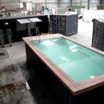 Contenedores Ejido 40 Pies Piscina Contenitore Grigio 6,5 M
