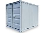 Container 10 Piedi Nuovo Ral 7035 Acciaio Grecato Legno Marino