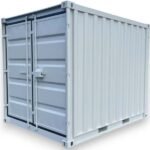 Container 10 Piedi Nuovo Ral 7035 Acciaio Grecato Legno Marino
