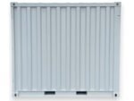 Container 10 Piedi Nuovo Ral 7035 Acciaio Grecato Legno Marino - immagine 5