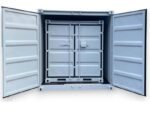 Container 10 Piedi Nuovo Ral 7035 Acciaio Grecato Legno Marino - immagine 6