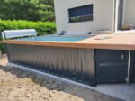 Contenedores Ejido Piscina Contenitore Modulare 20 Pies Nero - immagine 2