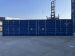 Contenedores Ejido Contenitore Marittimo 40’ Open Side Blu Lato Aperto - immagine 6