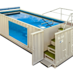 Contenedores Ejido Piscina Panoramica Autoportante 6,05 × 2,44 m