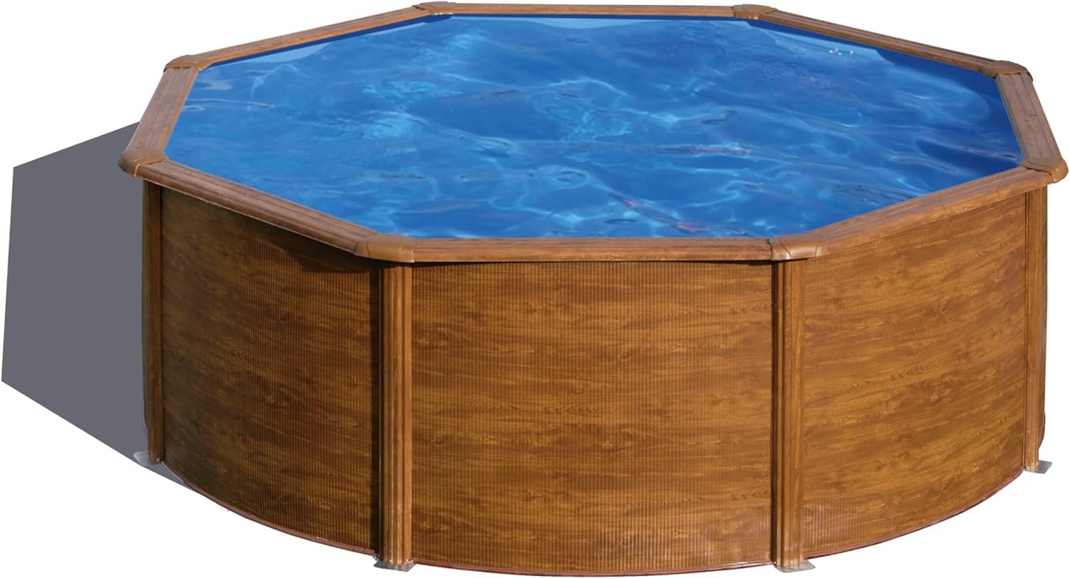 20_1c9b9329-006b-4532-8c1d-28cd47e79b17.jpg Piscina Elevata Redonda Aspecto Madera 300 x 120 cm - immagine 1