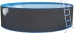 Contenedores Ejido Piscina a Parete Acciaio 350x120 cm Antracita - immagine 6
