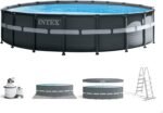 Intex Ultra XTR Frame Piscina Elevata Rotonda 549 × 132 cm 26 L - immagine 2
