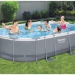 ContenedoresEjido SL 56448-3 Piscina Elevata Acciaio Elettrico 488x305x107 cm