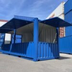 Contenedores Ejido Contenitore Bar Blu 20 Piedi