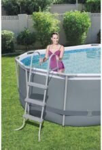 ContenedoresEjido SL 56448-3 Piscina Elevata Acciaio Elettrico 488x305x107 cm - immagine 3