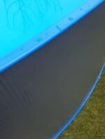 Contenedores Ejido Piscina a Parete Acciaio 350x120 cm Antracita - immagine 3