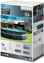 Intex Ultra XTR Frame Piscina Elevata Rotonda 549 × 132 cm 26 L - immagine 6