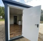 Contenedores Ejido Modulo Contenitore 6×2,40 m Grigio con WC e Cucina - immagine 4
