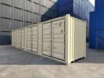 Contenedores Ejido Contenitore Marittimo 40 Piedi Open Side Beige - immagine 4