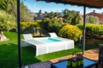 Contenedores Ejido GRE Piscina Mariposa con Tumbonas Bianco - immagine 4