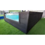 Contenedores Ejido Piscina Elevata Ilú Agua Acciaio Rigoroso - immagine 3
