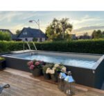Piscina Contenitore Mobile 5,25 × 2,55 × 1,26 m
