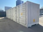 Ejido Contenitore Marittimo 40 Pies Apertura Laterale Bianco Acciaio - immagine 2