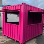Contenedores Ejido Contenitore Bar 10 Piedi Rosa