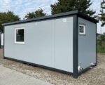 Contenedores Ejido Modulo Contenitore 6×2,40 m Grigio con WC e Cucina - immagine 2