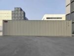 Contenedores Ejido Contenitore Marittimo 40 Piedi Open Side Beige - immagine 2
