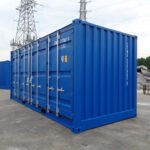 Contenedores Ejido Contenedor 20 Piedi Open Side Blu