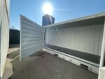 Ejido Contenitore Marittimo 40 Pies Apertura Laterale Bianco Acciaio - immagine 8