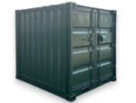 Container 8 Piedi Nuovo RAL 6007 Verde Acciaio Grecato - immagine 4