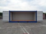 Contenedores Ejido Contenedor 20 Piedi Open Side Blu - immagine 8