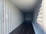 Ejido Contenitore Marittimo 40 Pies Apertura Laterale Bianco Acciaio - immagine 5