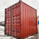 Contenedores Ejido Contenedor Marítimo Usato 10 Piedi Rosso