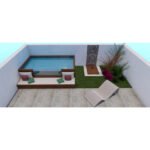 Contenedores Ejido Piscina Elevata Ilú Agua Acciaio Rigoroso - immagine 8
