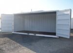 Contenedores Ejido Contenitore Marittimo 15 FT Open Side Bianco Acciaio Inox - immagine 2
