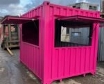 Contenedores Ejido Contenitore Bar 10 Piedi Rosa - immagine 2