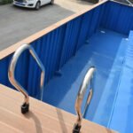 Contenedores Ejido SP03 Contenitore Piscina Acciaio Galvanizzato 11,8 m Nero - immagine 2