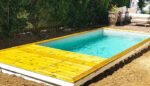 Contenedores Ejido Piscina Contenitore 20 Pies Semi-Enterrata Plateato - immagine 3
