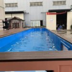Contenedores Ejido SP02 Piscina Modulare 11,8 m Fibra Vetro Rosa - immagine 2