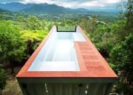 Contenedores Ejido SL Piscina Portatile 40 piedi Grigio - immagine 3