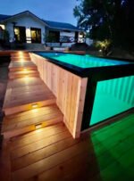 Contenedores Ejido Piscina Contenitore Premium con Parete in Vetro Marrone - immagine 3