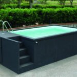 Contenedores Ejido Unique Autoportante Piscina 4x2m Epoxi con Liner