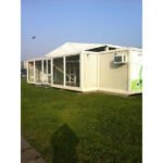 Box Spogliatoio Calcio Modulo Triplo 12 m x 9 m Bianco