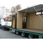 Container Abitativo Campeggio Prefabbricato Su Misura 6 × 5 m Polistirene Legno