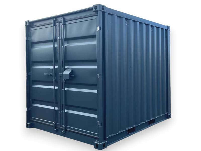 cont-10-verde-senza-sfondo-1_0bfc76e8-43e3-45bf-b9f0-99838b0532a0.jpg Container 10 Piedi Nuovo RAL 7016 Verde - immagine 1