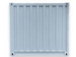 Container 8 Piedi Nuovo Ral 7035 Acciaio Grecato - immagine 5