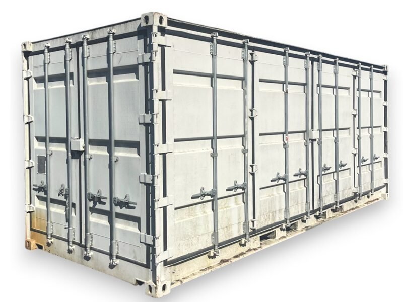 container-20-open-side_828a50dc-f0e0-409a-acbf-b95747ed018d.jpg Container Marittimo 20 Piedi Open Side Usato - immagine 1