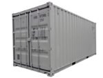 Container Marittimo 20 Piedi ISO BOX DRY RAL 7035 Nuovo