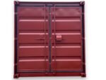 Container 10 piedi Nuovo Ral 3009 Acciaio Grecato - immagine 3