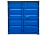 Container 10 piedi Nuovo Ral 5010 - immagine 3